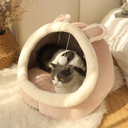 Pet Tent Cave Bed for Cats & Dogs