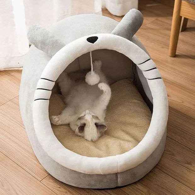 Pet Tent Cave Bed for Cats & Dogs