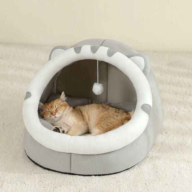 Super Cat Bed Warm Pet House Kitten